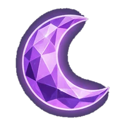 Crystal moon