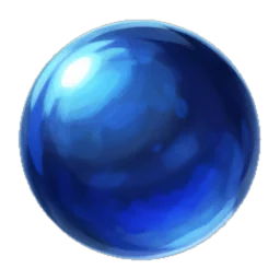 Blue orb